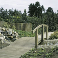 passerelle bois