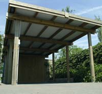 carport bois