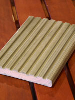 Echantillon lame de terrasse