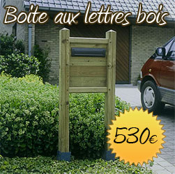 boite aux lettres bois