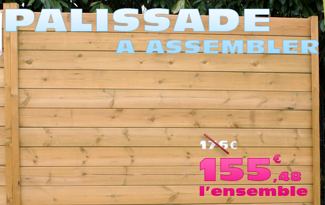 palissade bois