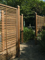 Treillis bois exotique Isaura
