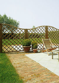 treillis jardin